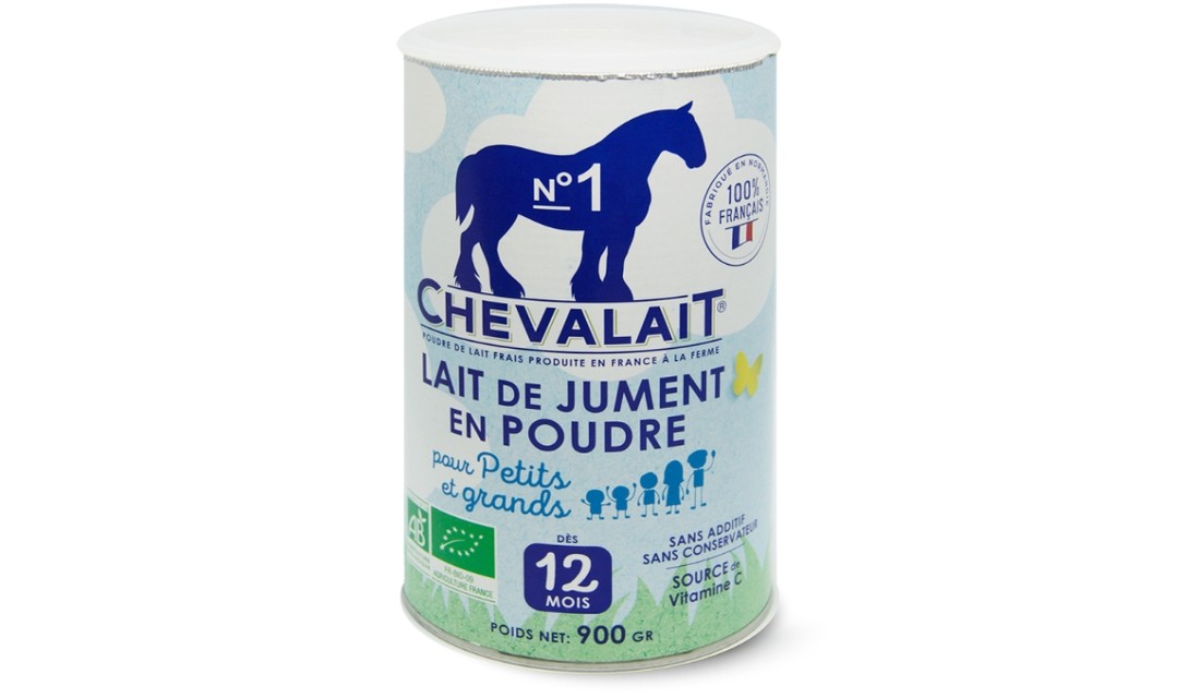 CHEVALAIT® - Lapte de iapă pulbere Bio 900g - RO-ECO-026